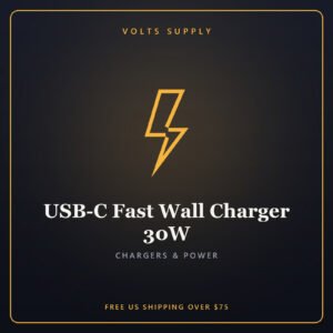 USB-C Fast Wall Charger 30W