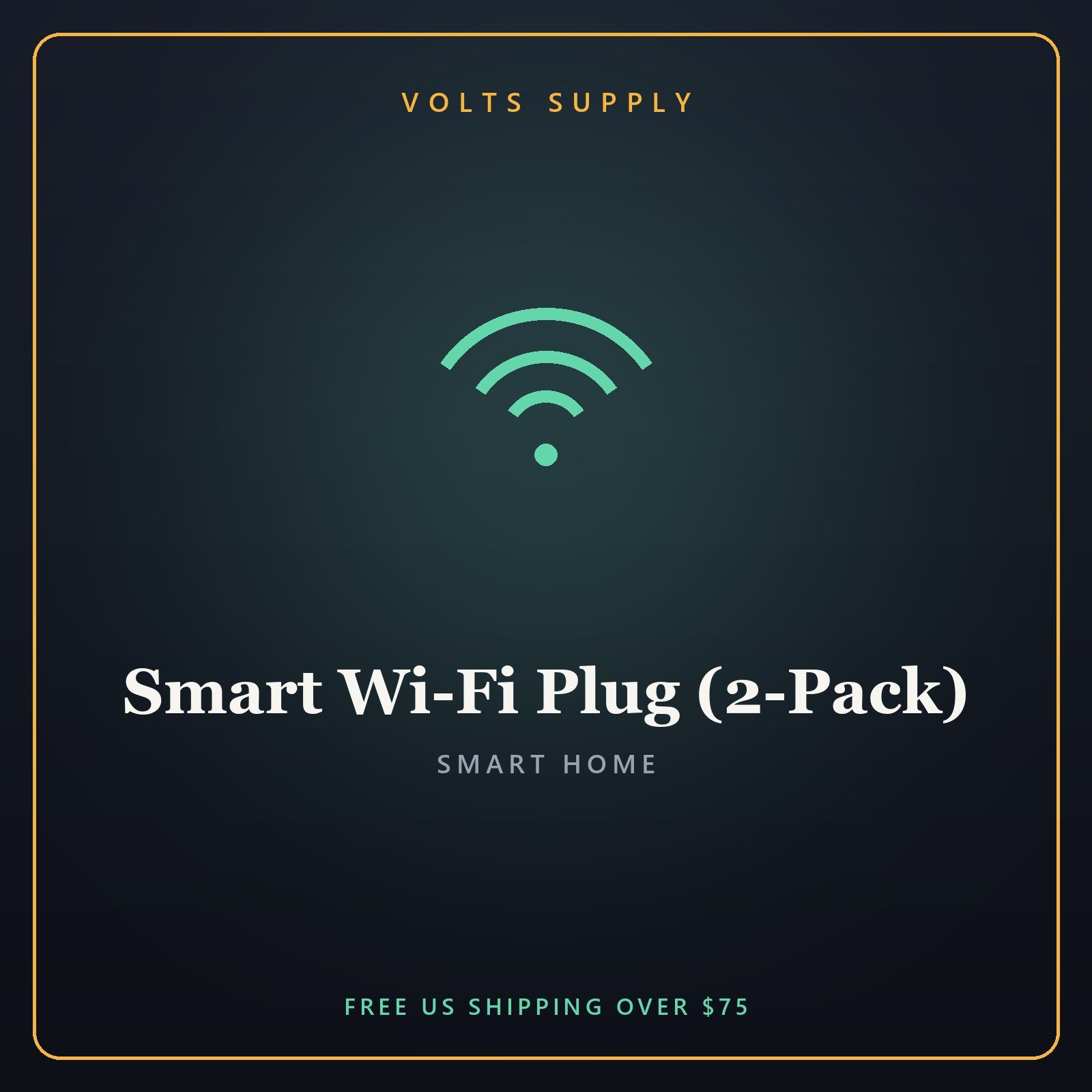Smart Wi-Fi Plug (2-Pack)