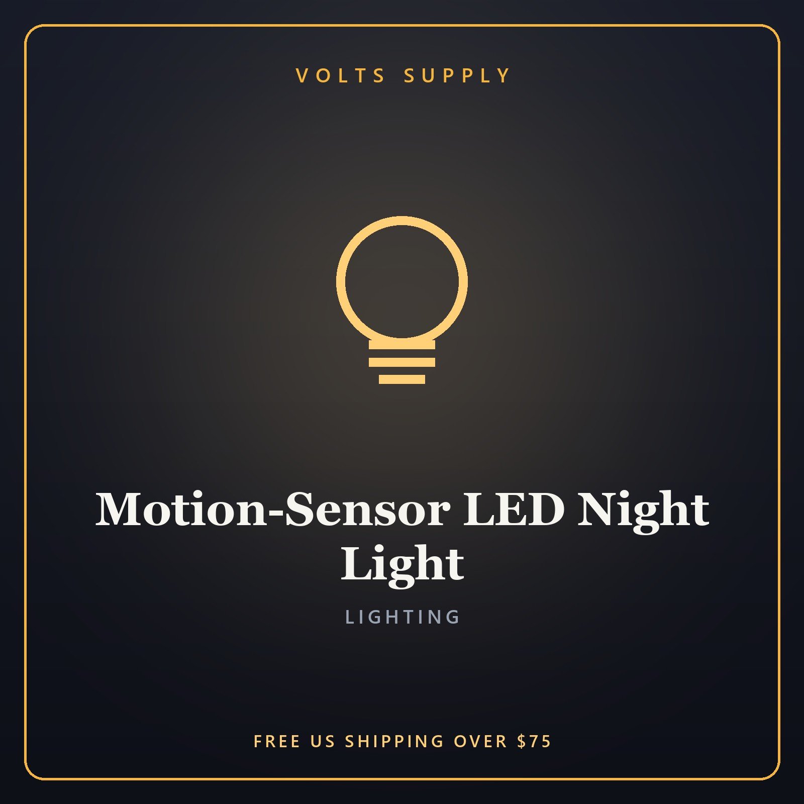 Motion-Sensor LED Night Light