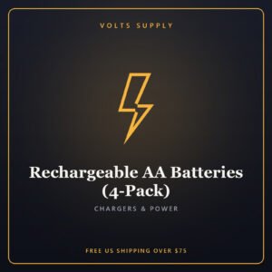 Rechargeable AA Batteries (4-Pack)