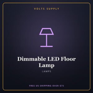 Dimmable LED Floor Lamp